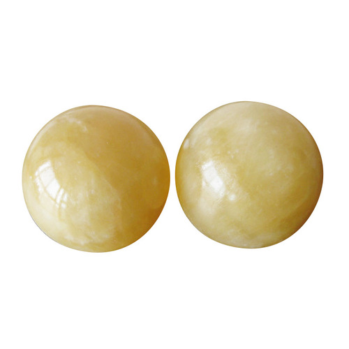 Manufacturer wholesale jade fitness ball handball beige jade fitness ball jade gifts wholesale