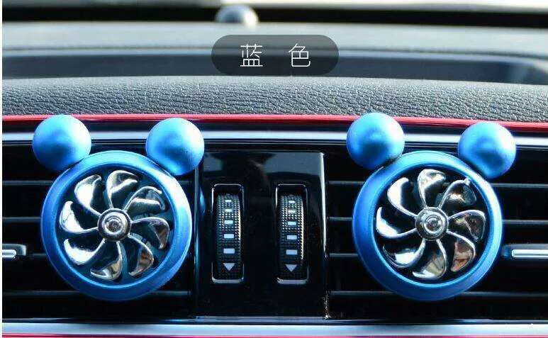 Автомобильный кондиционер на выходе парфюмерная пара Микки автомобильный Кондиционер на выходе ароматизатор часть автомобильного выхода воздуха ароматерапия