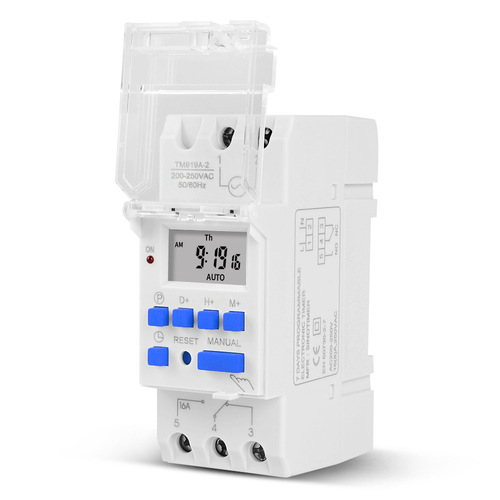 TM919A timer switch time controller automatic cycle time switch output replaceable battery 16A