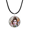 Accessory, necklace, pendant, suitable for import, with gem, India, wholesale