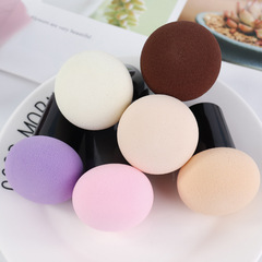 創意新款小蘑菇粉撲批發 時尚化妝工具乾濕兩用BB霜氣墊海綿粉撲