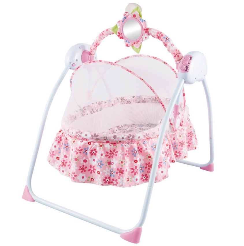 婴儿摇床电动摇椅儿童床摇篮床宝宝安抚躺椅宝宝安抚椅工厂直销 详情图6