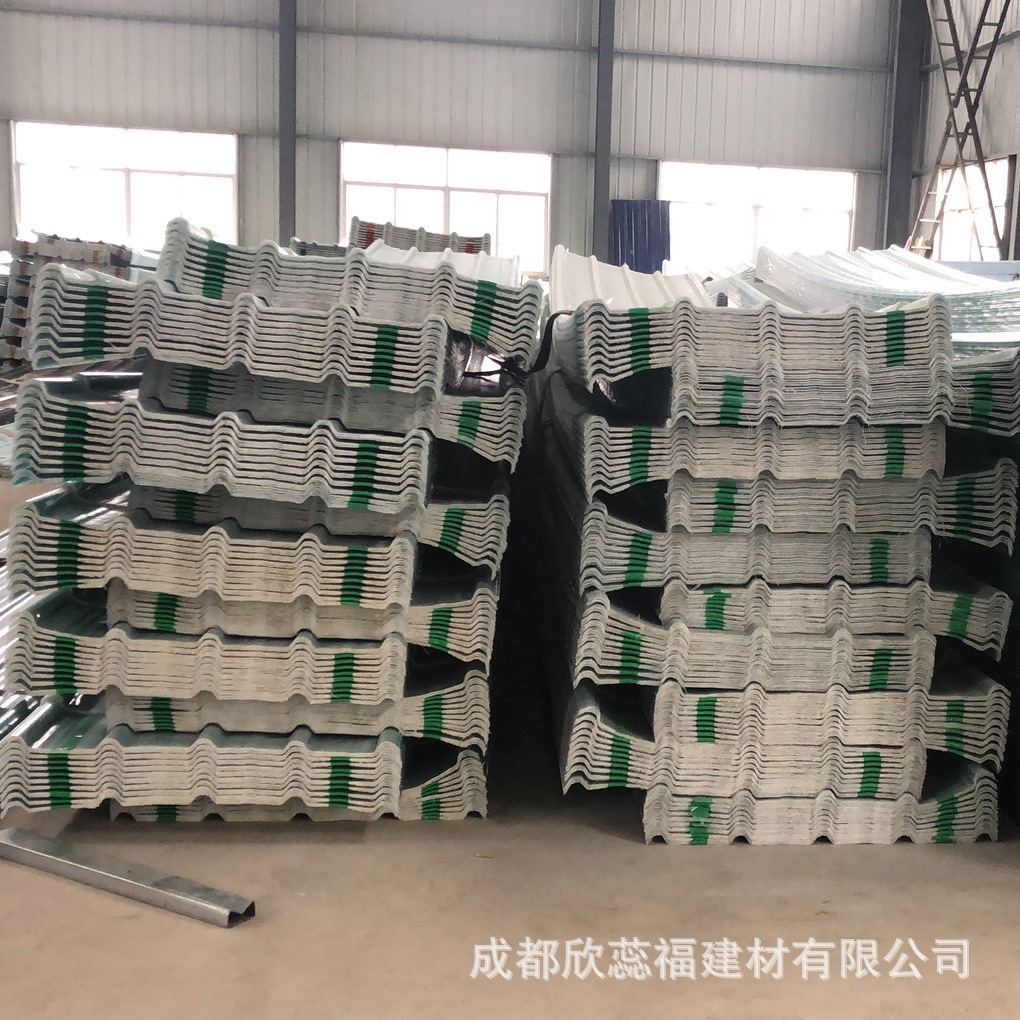 廠家定制防腐複合板 玻璃鋼防腐瓦 樹脂玻纖瓦阻燃耐候耐酸堿屋面