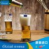 Ocean glass wheat cup craft creative large tie beer cup KTV6 installation