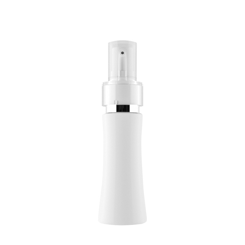 60ml blanco pequeña cintura Albin loción botella cosméticos sub-embalaje loción champú botella