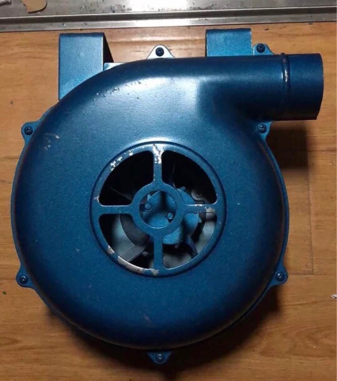 啥是佩奇同款鼓风机壳 小猪佩鼓风机 大爷硬核小猪工业风