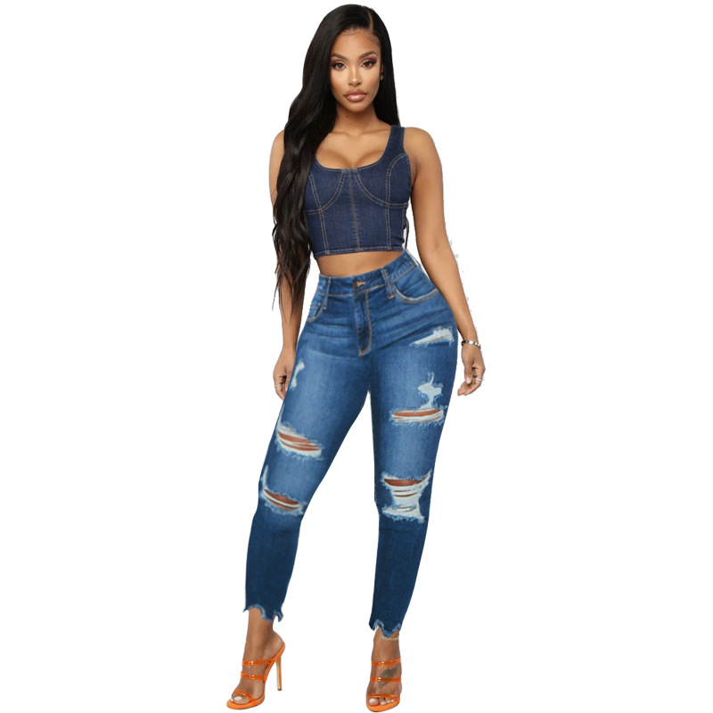 2022 New Mid Rise Women's Jeans_voghion.com