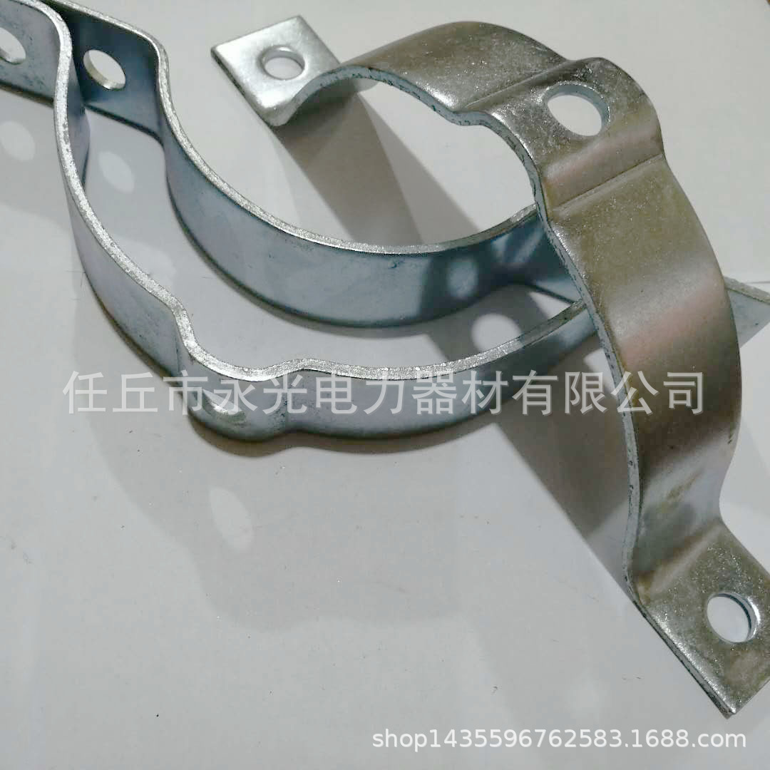 厂家销售拉线抱箍热镀锌电力抱箍 单双吊线抱箍通讯器材加强抱箍-阿里巴巴