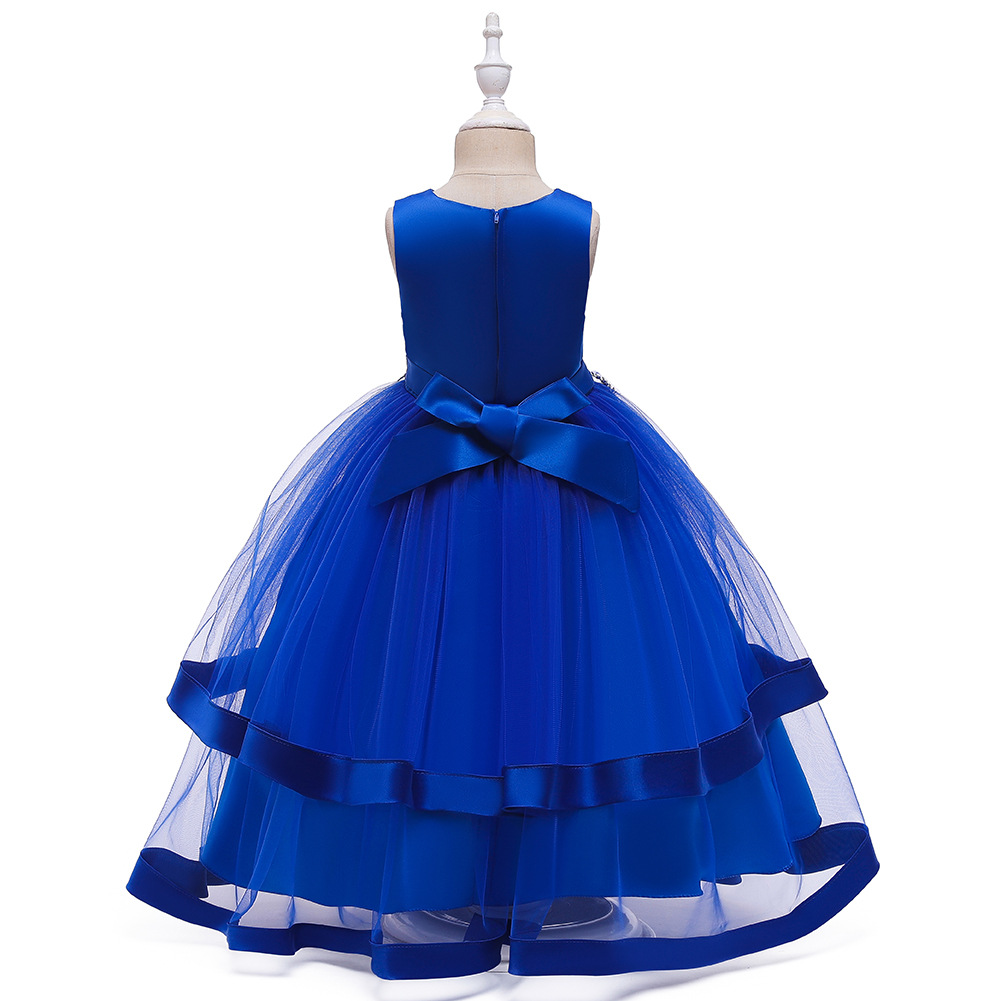 Autumn And Winter New Children's Dress Girls Long Princess Pettiskirt Christmas display picture 11