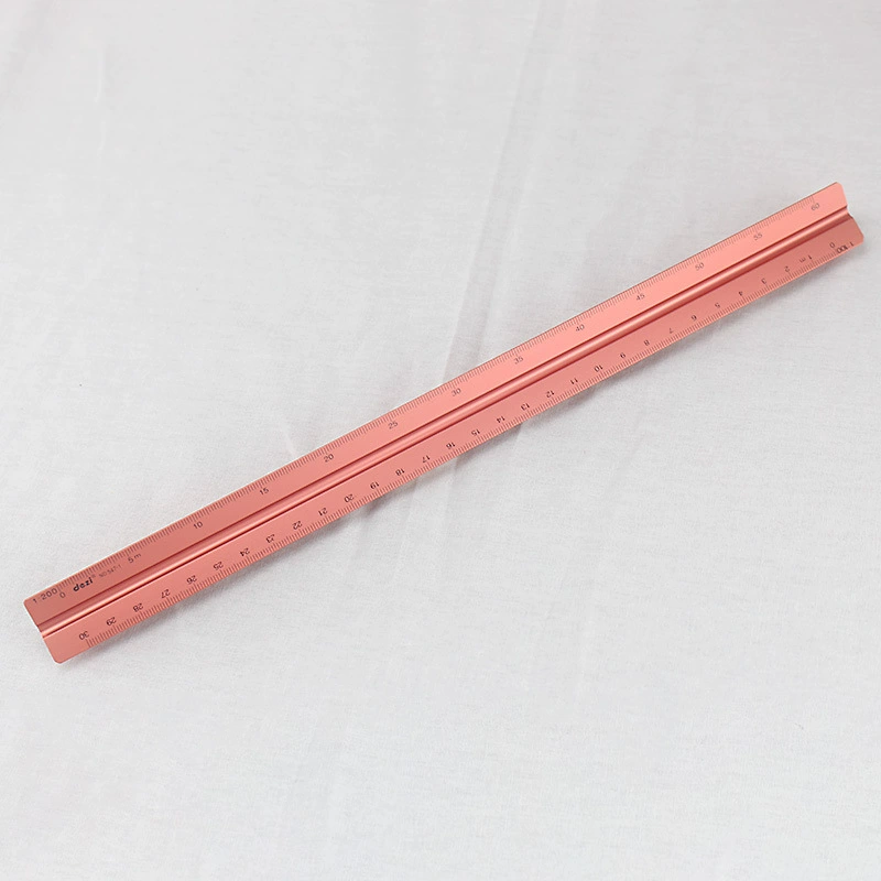 Пустотность коэффициент, virtue of aluminum aluminum three -edge, hollow color 30cm metal triangle size ratio