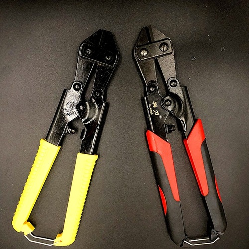 Factory direct sales 8-inch bolt cutters two-color handle mini bolt cutters for cutting wire wire cutters mini cable pliers