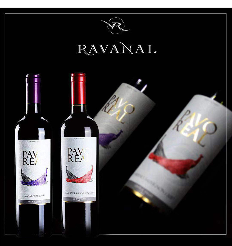 智利原装原瓶进口红酒 佳美娜半干红葡萄酒 红酒整箱批发代理750ml详情5