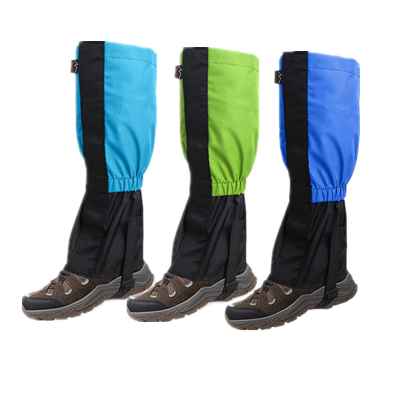 Fabricantes transfronterizos al por mayor cubierta de nieve al aire libre para hombres y mujeres caminando impermeable a prueba de nieve a prueba de arena cubierta de zapatos para niños cubierta de piernas