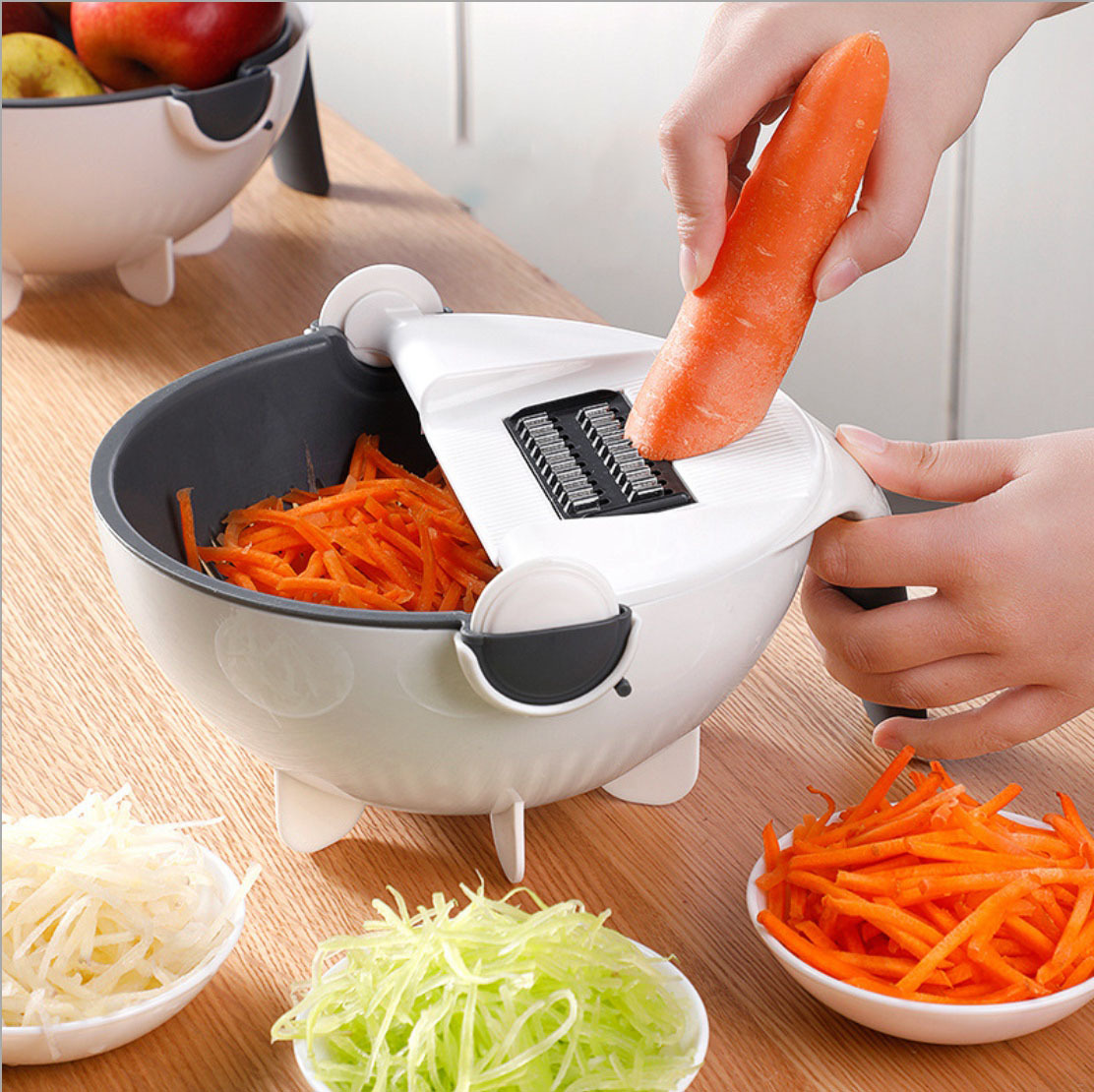 Creative multi-function vegetable cutter...