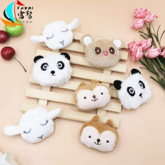 Popular cartoon plush brooch Little White Sheep Koala figure accessories Baby socks cute decorations wholesale