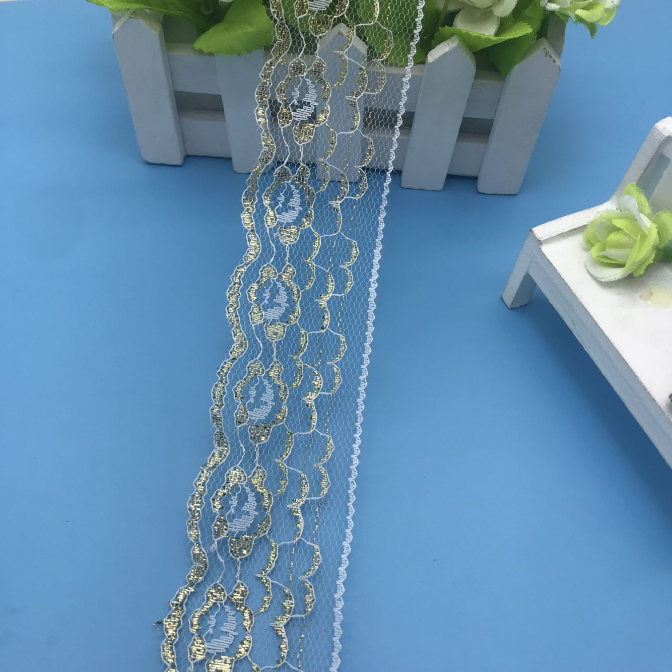 无弹蕾丝花边睫毛花边刺绣花边厂家现货供应服装辅料饰品DTY