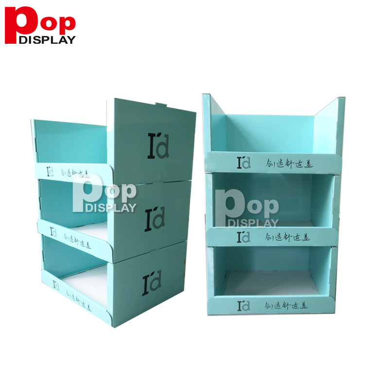 重产品 玩具纸质展示架 堆箱 货架小纸堆头