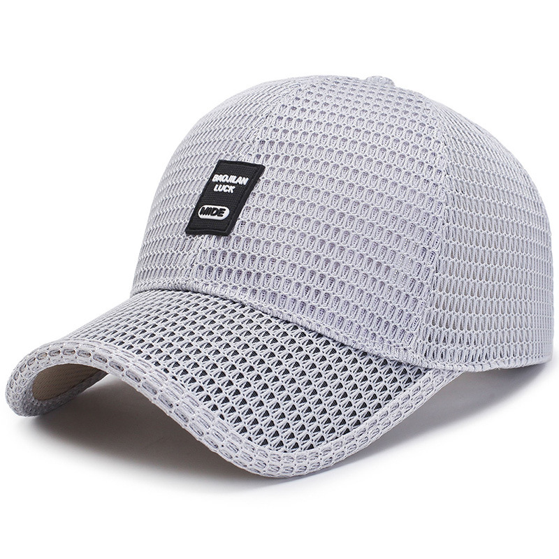 für Herren Outdoor Baseball Korean Edition Schutz und Sonnenschutz Summer Cool Net Sun Duck Tongue Hat_voghion.com