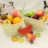 Apple, realistic fruit decorations from foam, photography props, jewelry