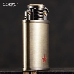 ZORRO Vintage Windproof Kerosene Lighter for Men, Gift Idea Creative Lighter, Lao Jiumen Lighter, 520