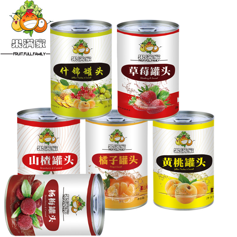 [Full house]fresh Syrup Canned fruit Mixed 6 Canned 425g/ source Manufactor support On behalf of