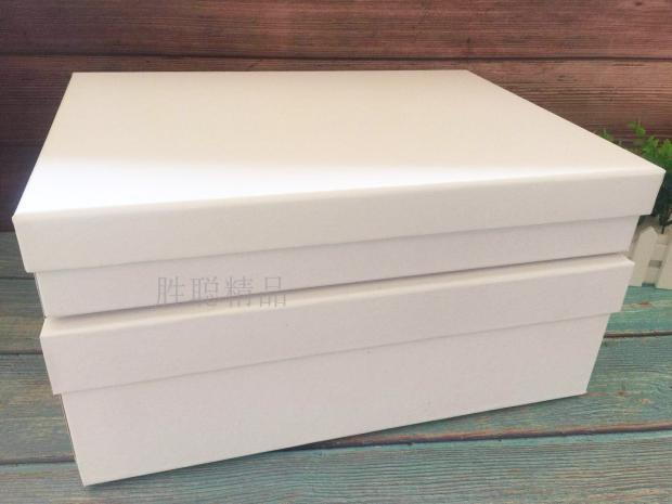 Spot Private Square Shirt Box Shoe Box Woolen Sweater Box Flower Box down Jacket Box White Box Gift Box Storage Gift Box