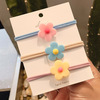 Brand hair rope flower-shaped, hairgrip, set, hair accessory, Korean style, wholesale