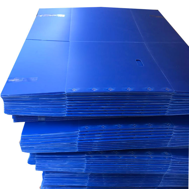 批发塑胶中空板平板 全新料加硬瓦楞隔板 黑色防静电蜂巢板钙塑板