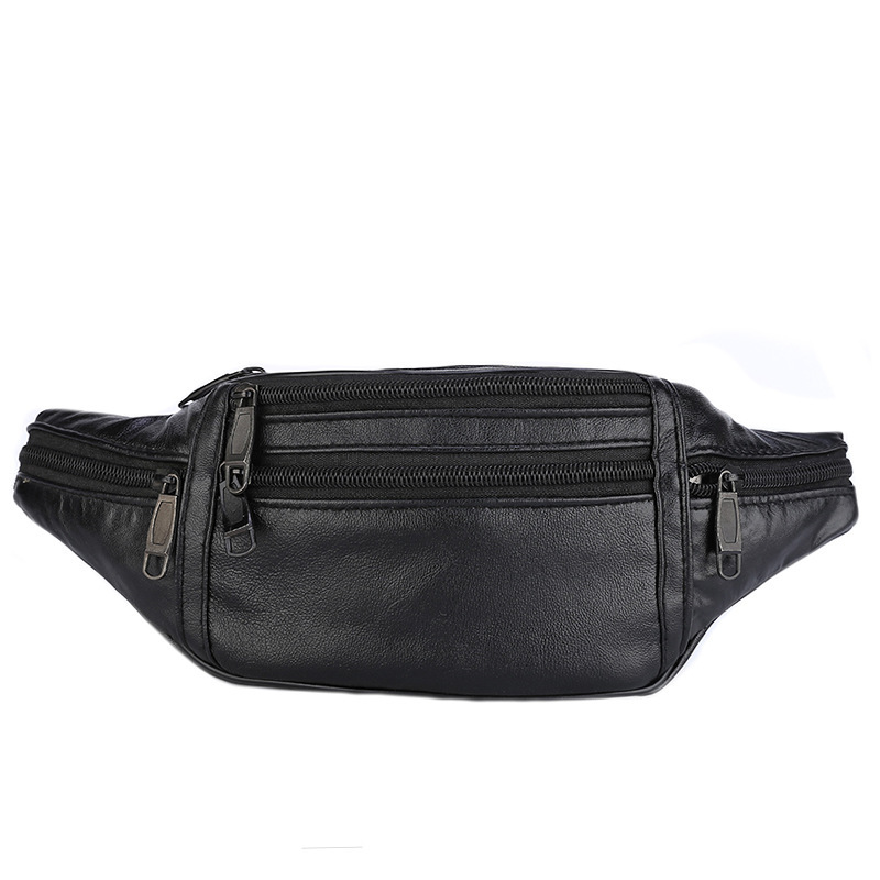 Cross-border supply men's waist bag Business Men's chest bag multi-layer outdoor sports waterproof cycling mobile phone Bag Men
