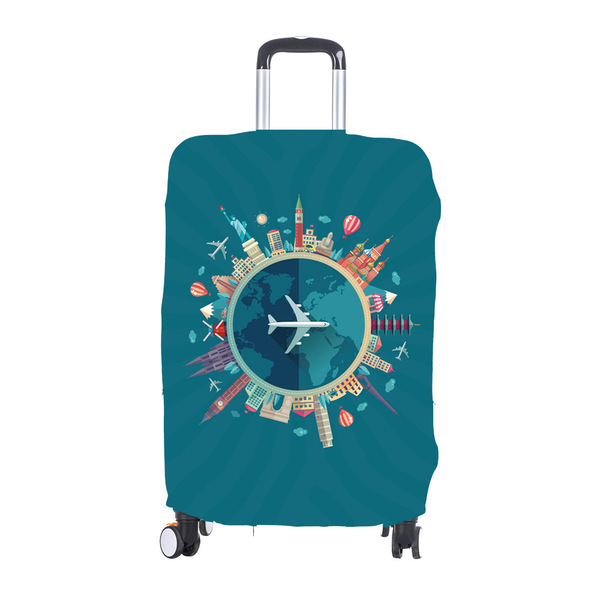 Wear-resistant suitcase