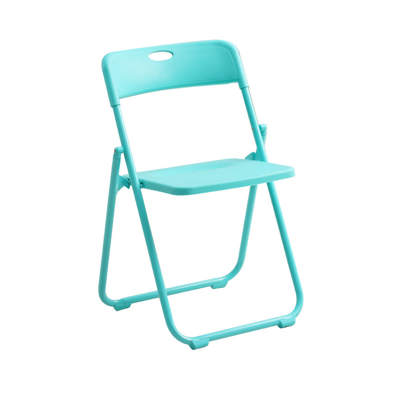 Silla plegable de plástico, oficina o exposición, moderna, venta directa de fábrica