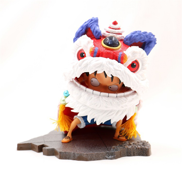 GK Lion Dance Luffy Figure