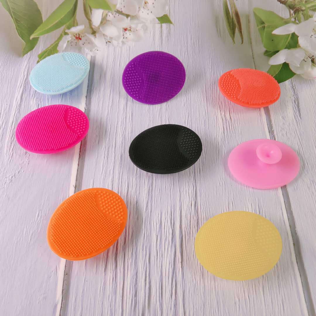 美容按摩刷硅胶手指洗脸刷 清黑头清洁刷 毛孔清洁刷 婴儿洁面刷|ms