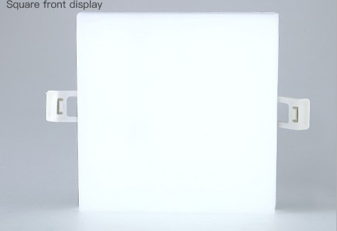 无边框面板灯方形