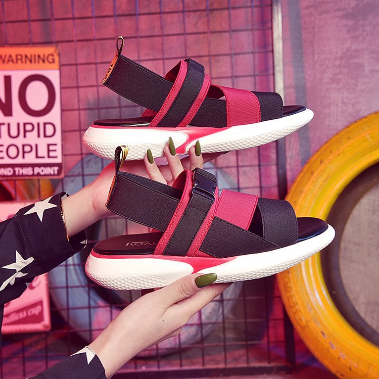 Chaussures été pour femme en Caoutchouc - Ref 3346874 Image 4