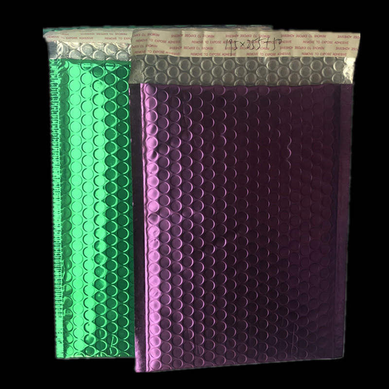 opp复合高档气泡自粘袋 哑光镀铝膜 快递袋 文件袋 化妆品袋