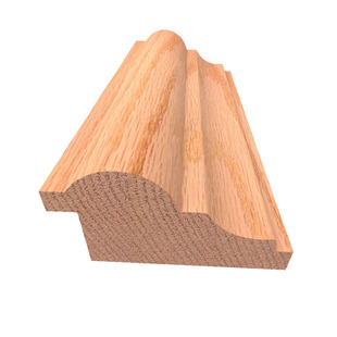 Factory direct natural solid wood decorative line wood decorative buckle line DIY red oak decorative solid wood line