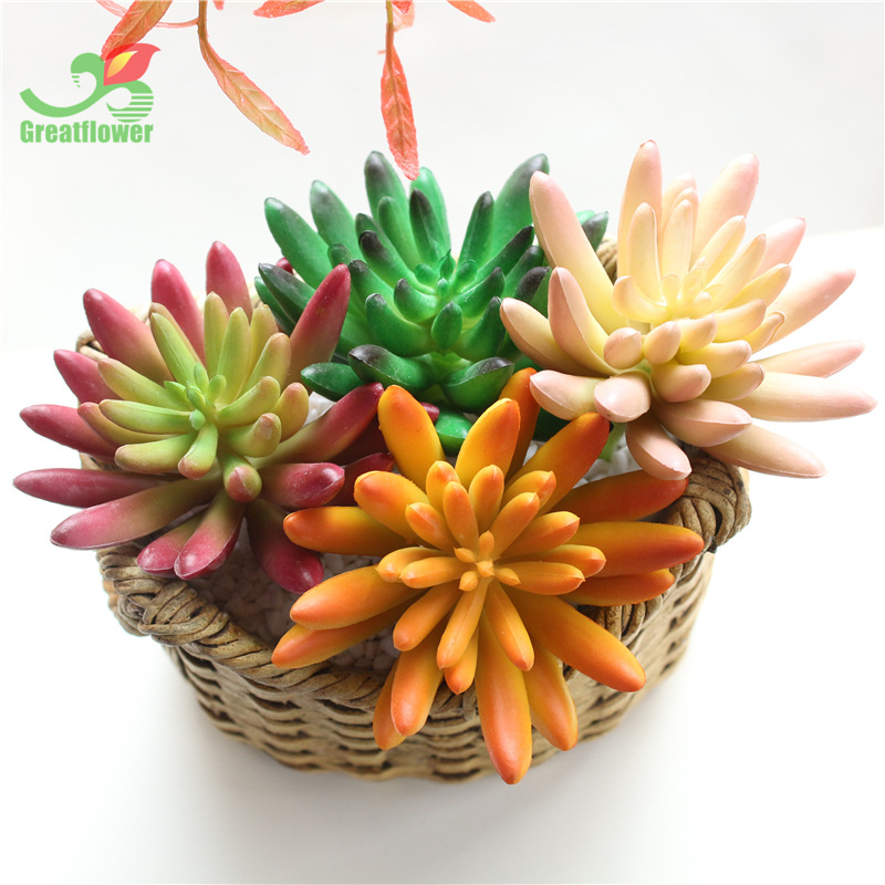 simulation Succulent plants Single Succulent plants simulation Succulent plants Potted plant Home Furnishing decorate Artificial Flower