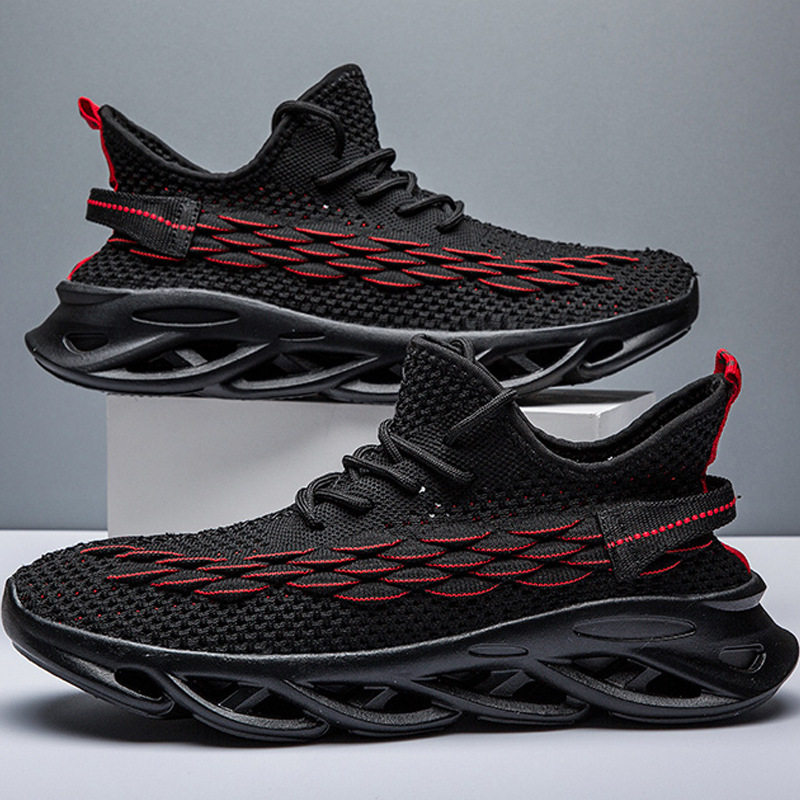 breathable mesh sports shoes