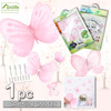 FUNLIFE Children's Room ins decorate Wall stickers Decorative stickers butterfly Rhinestone Sticker DIY Wall stickers BDWS051