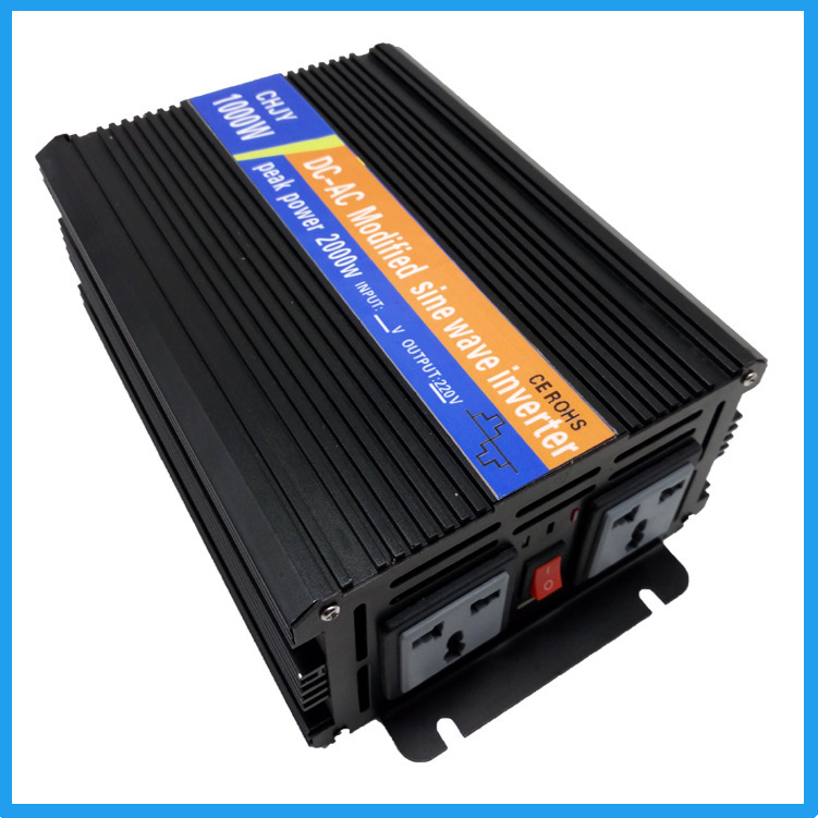 厂家供应大功率波逆变器1000W12V-220V家用逆变器