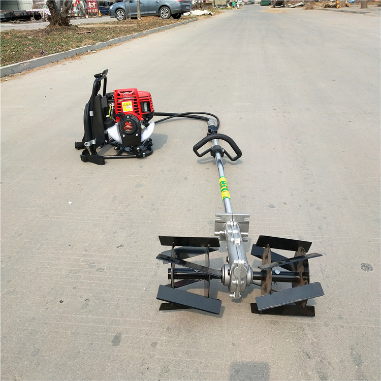 果园大棚多功能背负式割草机 锄地机 果园除草机价格