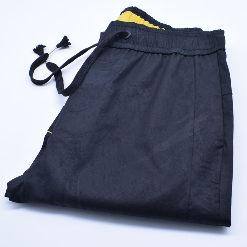 棉60.5%聚酯纤维36.5%氨纶3% 男裤夏季迷彩印花薄布料