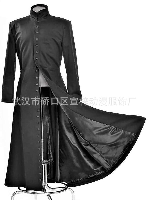 Cosplay the Matrix Cosplay Costume Neo Windbreaker Cos Costume Performance Costume Trendy