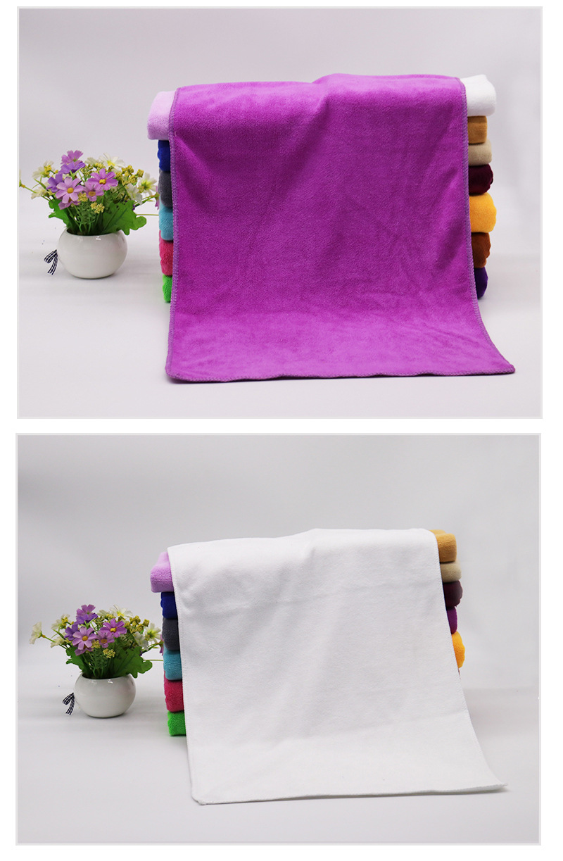 14色超细纤维毛巾 擦脸巾 中款 detail