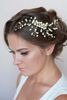 Hair accessory handmade from pearl, wedding dress for bride