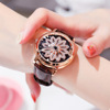 Fashionable waterproof trend belt, women's watch, internet celebrity