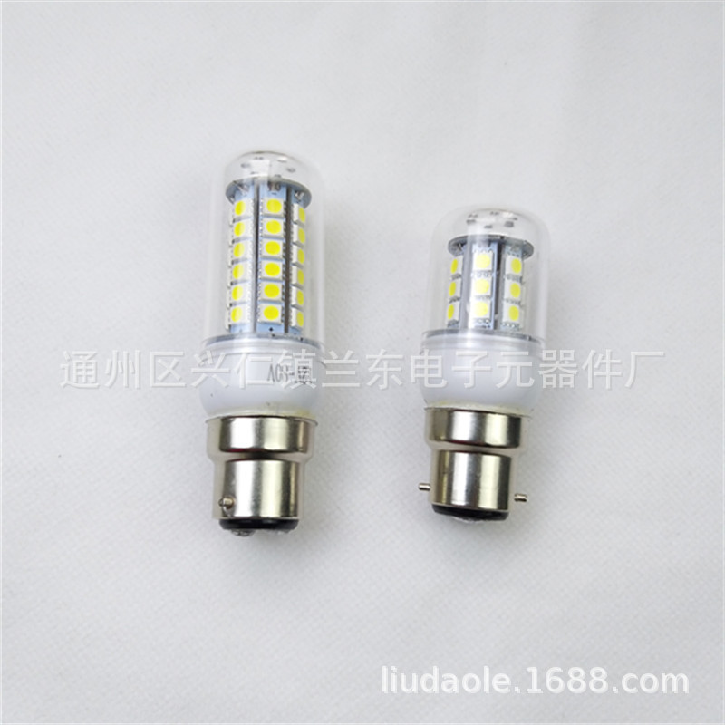 LED Corn Light 12V24V36V48V72V80V Bayonet B22 SMD LED Railway Warning light Marine bulb