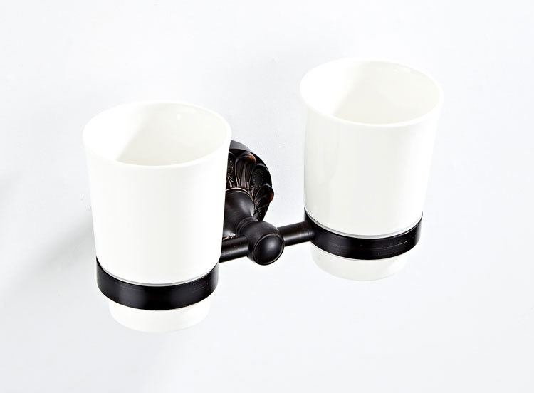 欧贝洁具加工厂卫浴五金挂件批发厂漱口杯架K6108