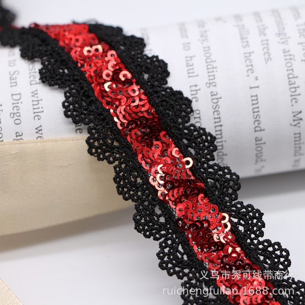 Cross -border new 2.5cm wide sequins